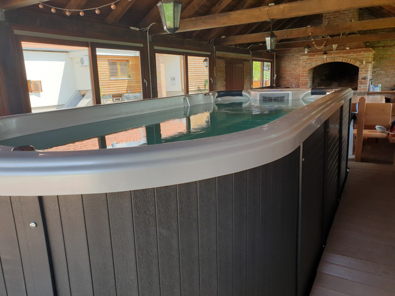 Swimspa Canadian Spa Samobor Beluga Grafit Pearl